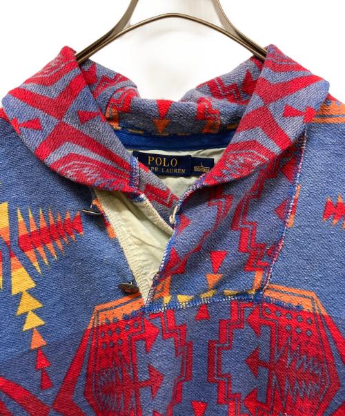 POLO RALPH LAUREN（ポロ・ラルフローレン）POLO RALPH LAUREN (ポロ・ラルフローレン) ショールカラースウェット マルチカラー サイズ:SIZE Lの古着・服飾アイテム