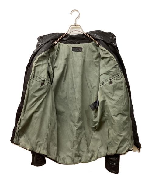 FAKTOR（ファクター）FAKTOR (ファクター) レザージャケット ブラック サイズ:SIZE Mの古着・服飾アイテム
