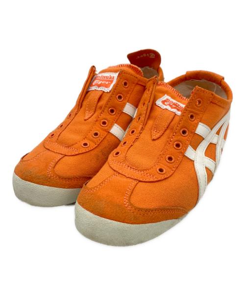 Onitsuka Tiger（オニツカタイガー）Onitsuka Tiger (オニツカタイガー) MEXICO 66 SLIP-ON オレンジ サイズ:22.5cmの古着・服飾アイテム