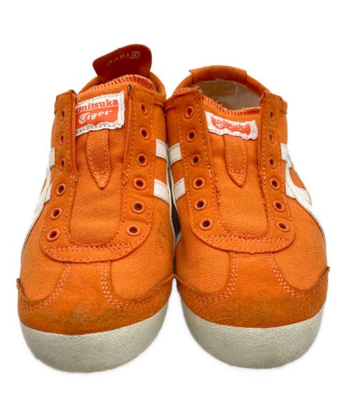 Onitsuka Tiger（オニツカタイガー）Onitsuka Tiger (オニツカタイガー) MEXICO 66 SLIP-ON オレンジ サイズ:22.5cmの古着・服飾アイテム