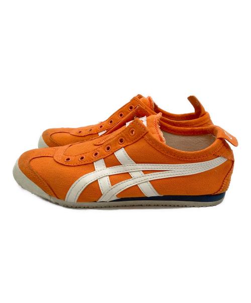 Onitsuka Tiger（オニツカタイガー）Onitsuka Tiger (オニツカタイガー) MEXICO 66 SLIP-ON オレンジ サイズ:22.5cmの古着・服飾アイテム