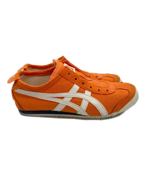 Onitsuka Tiger（オニツカタイガー）Onitsuka Tiger (オニツカタイガー) MEXICO 66 SLIP-ON オレンジ サイズ:22.5cmの古着・服飾アイテム