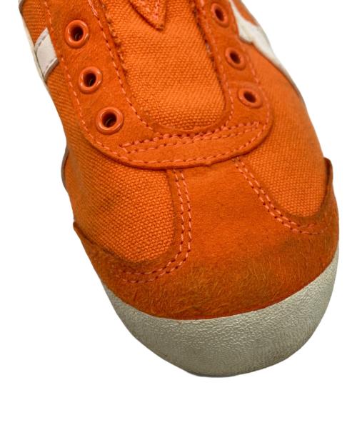 Onitsuka Tiger（オニツカタイガー）Onitsuka Tiger (オニツカタイガー) MEXICO 66 SLIP-ON オレンジ サイズ:22.5cmの古着・服飾アイテム