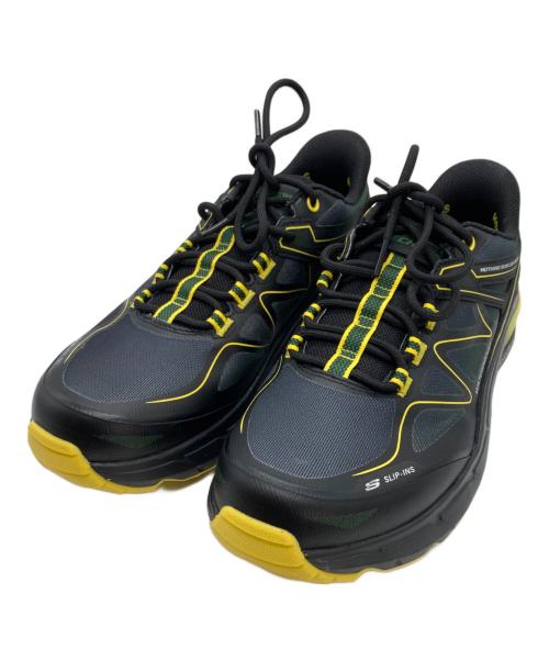 SKECHERS（スケッチャーズ）SKECHERS (スケッチャーズ) johm deere ウォータープルーフ リラックスドフィット：デラックス プロ -リール カッティング ブラック×イエロー サイズ:25.5の古着・服飾アイテム