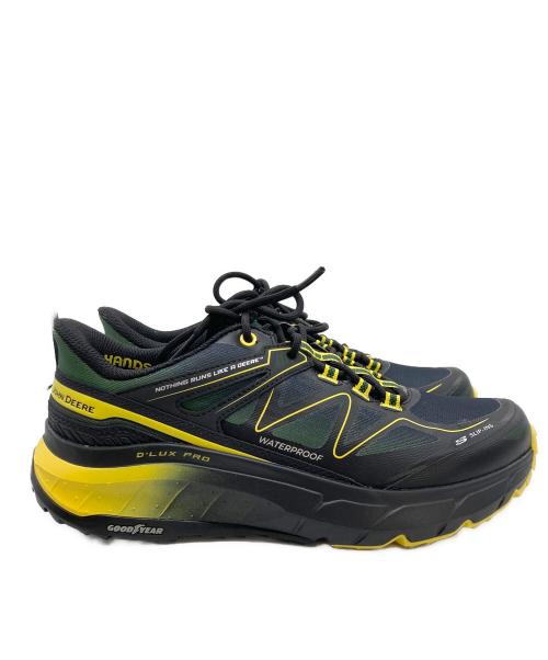 SKECHERS（スケッチャーズ）SKECHERS (スケッチャーズ) johm deere ウォータープルーフ リラックスドフィット：デラックス プロ -リール カッティング ブラック×イエロー サイズ:25.5の古着・服飾アイテム