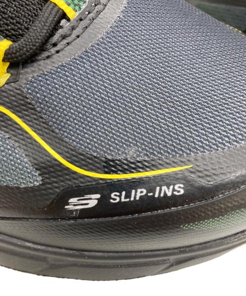 SKECHERS（スケッチャーズ）SKECHERS (スケッチャーズ) johm deere ウォータープルーフ リラックスドフィット：デラックス プロ -リール カッティング ブラック×イエロー サイズ:25.5の古着・服飾アイテム