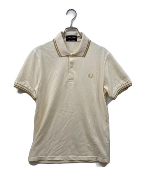 FRED PERRY（フレッドペリー）FRED PERRY (フレッドペリー) ポロシャツ ベージュ サイズ:	SIZE 38の古着・服飾アイテム