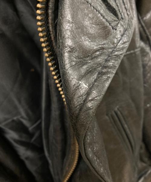 VERA PELLE（ベラペレ）VERA PELLE (ベラペレ) レザージャケット ブラック サイズ:52の古着・服飾アイテム