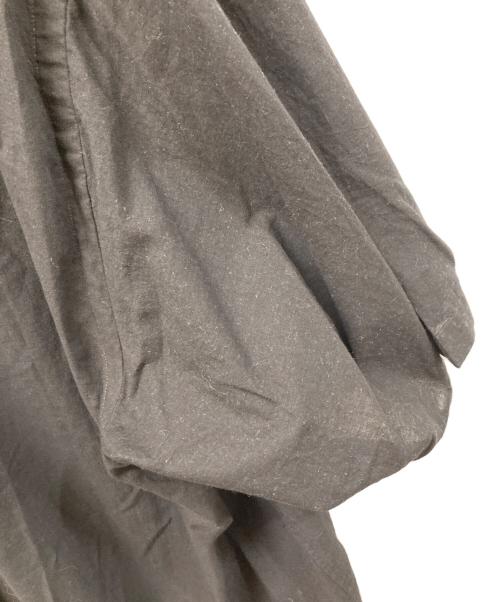 COMOLI（コモリ）COMOLI (コモリ) KHADIコットン 半袖オープンカラーシャツ ブラック サイズ:	SIZE 3の古着・服飾アイテム