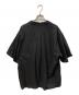 COMOLI (コモリ) KHADIコットン 半袖オープンカラーシャツ ブラック サイズ:	SIZE 3：32000円