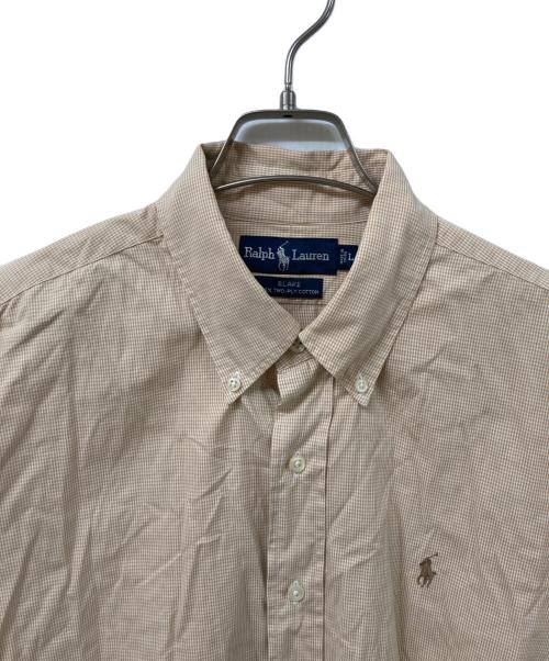 RALPH LAUREN（ラルフローレン）RALPH LAUREN (ラルフローレン) チェックシャツ ブラウン サイズ:	SIZE Lの古着・服飾アイテム