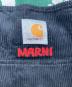 中古・古着 Carhartt WIP (カーハート ワーク イン プログレス) MARNI (マルニ) MARNI SINGLE KNEE PANT グリーン サイズ:SIZE S：15000円