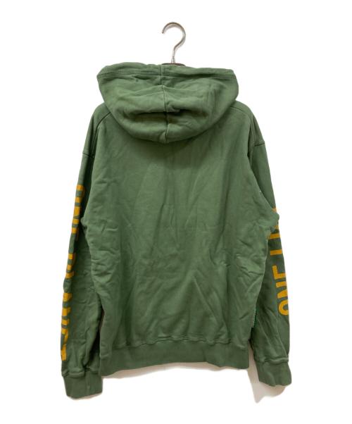 DSQUARED2（ディースクエアード）DSQUARED2 (ディースクエアード) アイコンロゴパーカー グリーン サイズ:SIZE Mの古着・服飾アイテム