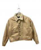 DSQUARED2ディースクエアード）の古着「ボアジャケット」｜アイボリー