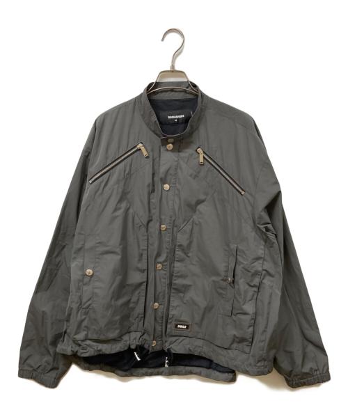 DSQUARED2（ディースクエアード）DSQUARED2 (ディースクエアード) ナイロンジャケット グレー サイズ:	SIZE 48の古着・服飾アイテム