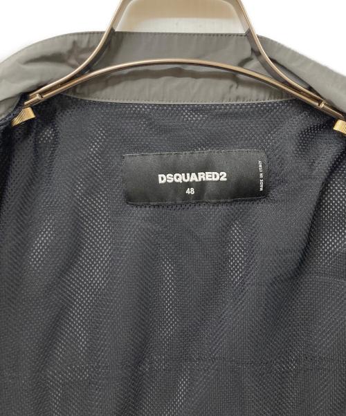 DSQUARED2（ディースクエアード）DSQUARED2 (ディースクエアード) ナイロンジャケット グレー サイズ:	SIZE 48の古着・服飾アイテム