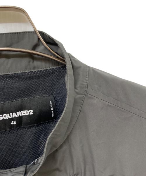 DSQUARED2（ディースクエアード）DSQUARED2 (ディースクエアード) ナイロンジャケット グレー サイズ:	SIZE 48の古着・服飾アイテム