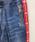 中古・古着 DSQUARED2 (ディースクエアード) ラインデニムパンツ インディゴ サイズ:	SIZE 48：10000円