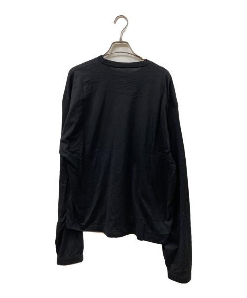 DSQUARED2（ディースクエアード）DSQUARED2 (ディースクエアード) ロングスリーブカットソー ブラック サイズ:XSの古着・服飾アイテム