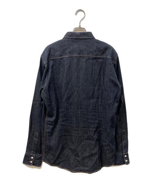 DSQUARED2（ディースクエアード）DSQUARED2 (ディースクエアード) デニムシャツ インディゴ サイズ:	SIZE 48の古着・服飾アイテム