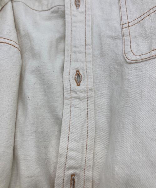 SUPREME（シュプリーム）SUPREME (シュプリーム) denim painter shirt アイボリー サイズ:	SIZE Lの古着・服飾アイテム