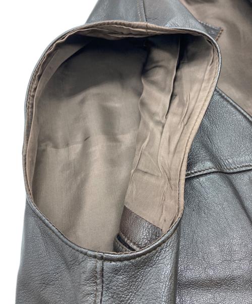 WAIBUSCHC（ワイブッシュ）WAIBUSCHC (ワイブッシュ) レザーベスト ブラウン サイズ:不明の古着・服飾アイテム