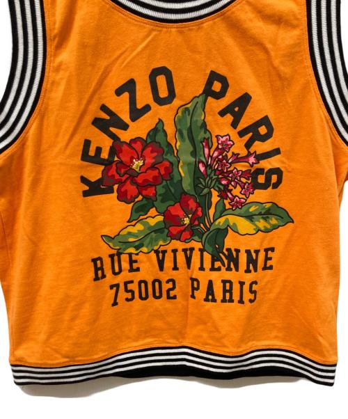 KENZO（ケンゾー）KENZO (ケンゾー) ノースリーブTシャツ オレンジ サイズ:SIZE Sの古着・服飾アイテム