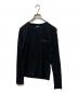 jacquemus（ジャックムス）の古着「ロングスリーブカットソー」｜ブラック