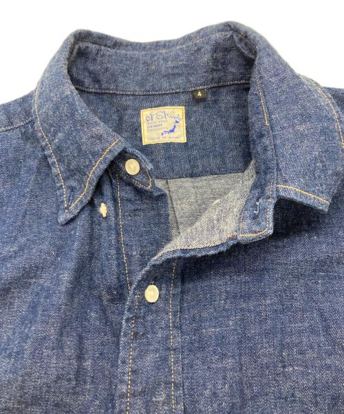 orSlow（オアスロウ）orSlow (オアスロウ) デニムシャツ インディゴ サイズ:SIZE 4の古着・服飾アイテム