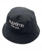 SUPREMEシュプリーム）の古着「バケットハット」｜ブラック
