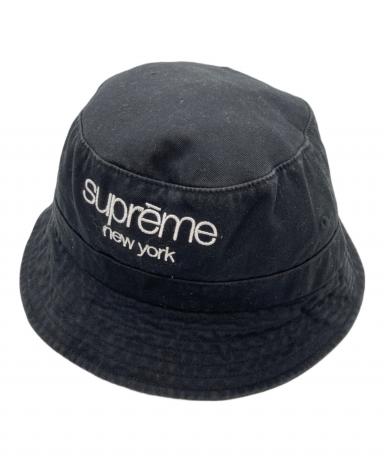 supreme バケットハット 黒 中古・古着通販】Supreme (シュプリーム) バケットハット ブラック