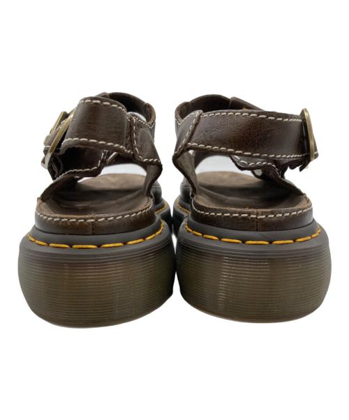 Dr.Martens（ドクターマーチン）Dr.Martens (ドクターマーチン) DUNNET FLOWER サンダル ブラウン サイズ:UK7の古着・服飾アイテム
