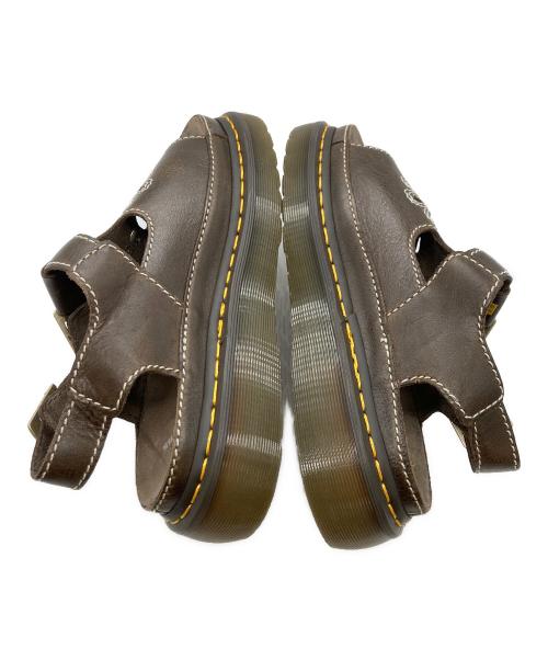 Dr.Martens（ドクターマーチン）Dr.Martens (ドクターマーチン) DUNNET FLOWER サンダル ブラウン サイズ:UK7の古着・服飾アイテム