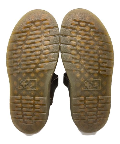 Dr.Martens（ドクターマーチン）Dr.Martens (ドクターマーチン) DUNNET FLOWER サンダル ブラウン サイズ:UK7の古着・服飾アイテム