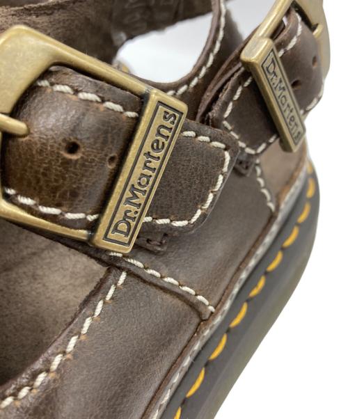 Dr.Martens（ドクターマーチン）Dr.Martens (ドクターマーチン) DUNNET FLOWER サンダル ブラウン サイズ:UK7の古着・服飾アイテム