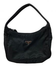 PRADA（プラダ）の古着「ナイロンミニバッグ」｜ブラック