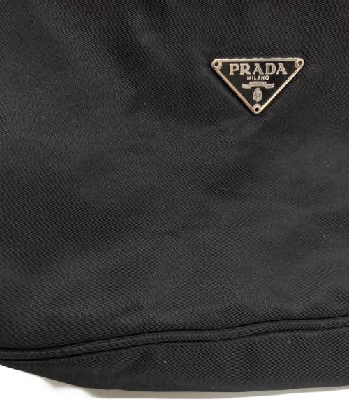 PRADA（プラダ）PRADA (プラダ) ナイロンミニバッグ ブラックの古着・服飾アイテム