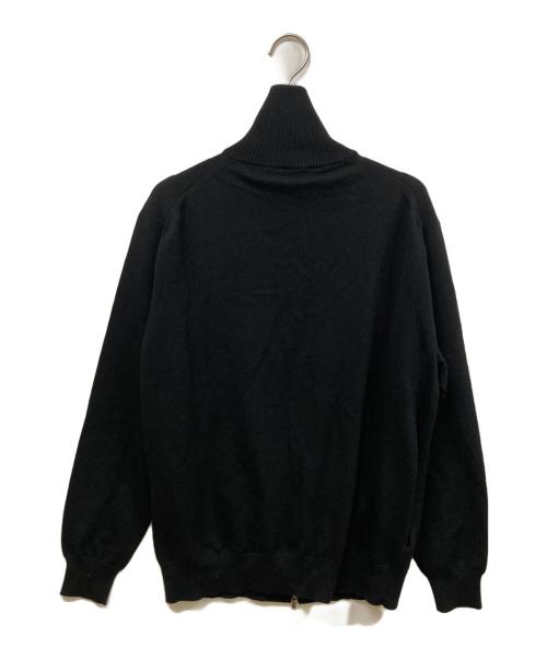 SOVEREIGN（ソブリン）SOVEREIGN (ソブリン) ハイゲージジップカーディガン ブラック サイズ:SIZE Mの古着・服飾アイテム