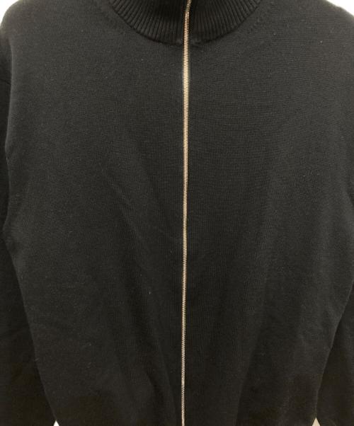 SOVEREIGN（ソブリン）SOVEREIGN (ソブリン) ハイゲージジップカーディガン ブラック サイズ:SIZE Mの古着・服飾アイテム
