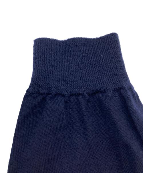 LACOSTE（ラコステ）LACOSTE (ラコステ) COMME des GARCONS SHIRT (コムデギャルソンシャツ) fully fashioned knit LACOSTE badge gauge ネイビー サイズ:	SIZE Lの古着・服飾アイテム