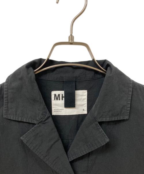 MHL（マーガレットハウエル）MHL (マーガレットハウエル) プルオーバーシャツ ブラック サイズ:	SIZE 0の古着・服飾アイテム