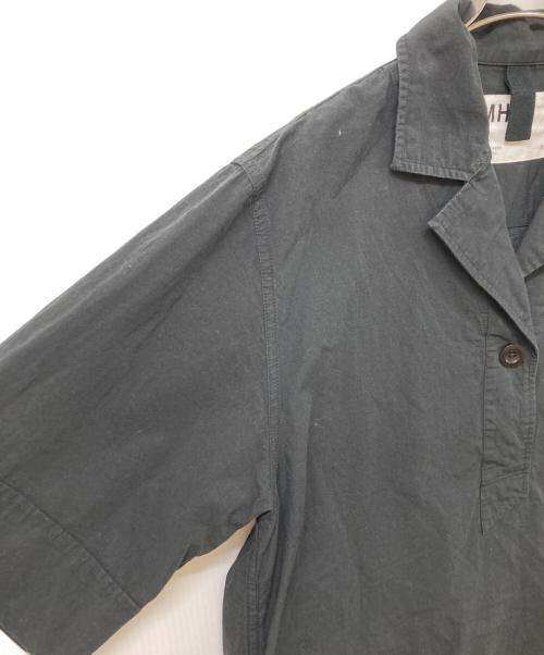 MHL（マーガレットハウエル）MHL (マーガレットハウエル) プルオーバーシャツ ブラック サイズ:	SIZE 0の古着・服飾アイテム