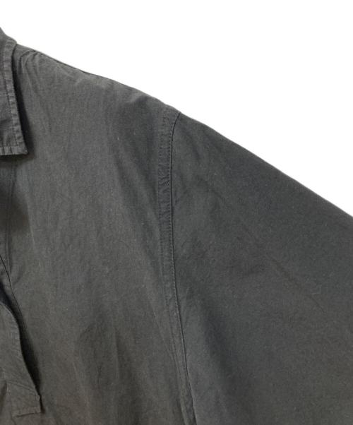 MHL（マーガレットハウエル）MHL (マーガレットハウエル) プルオーバーシャツ ブラック サイズ:	SIZE 0の古着・服飾アイテム