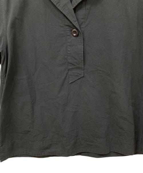 MHL（マーガレットハウエル）MHL (マーガレットハウエル) プルオーバーシャツ ブラック サイズ:	SIZE 0の古着・服飾アイテム