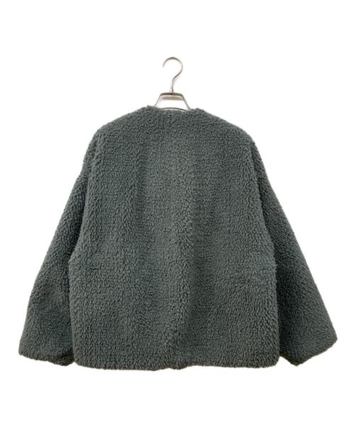 HYKE（ハイク）HYKE (ハイク) フェイクシアリングジャケット グレー サイズ:SIZE Mの古着・服飾アイテム