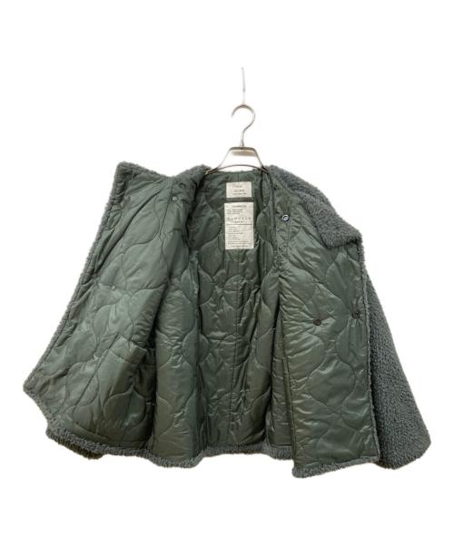 HYKE（ハイク）HYKE (ハイク) フェイクシアリングジャケット グレー サイズ:SIZE Mの古着・服飾アイテム