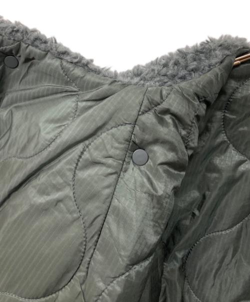 HYKE（ハイク）HYKE (ハイク) フェイクシアリングジャケット グレー サイズ:SIZE Mの古着・服飾アイテム