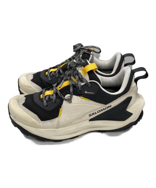 SALOMON（サロモン）SALOMON (サロモン) ELIXIR GORE-TEX ブラック×ホワイト サイズ:	SIZE 26.5cmの古着・服飾アイテム