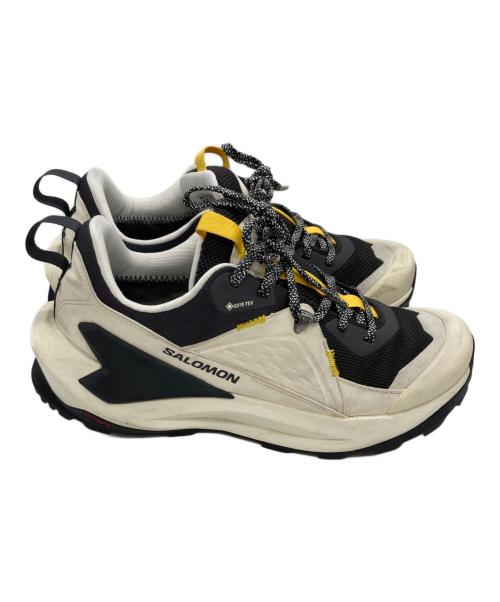 SALOMON（サロモン）SALOMON (サロモン) ELIXIR GORE-TEX ブラック×ホワイト サイズ:	SIZE 26.5cmの古着・服飾アイテム