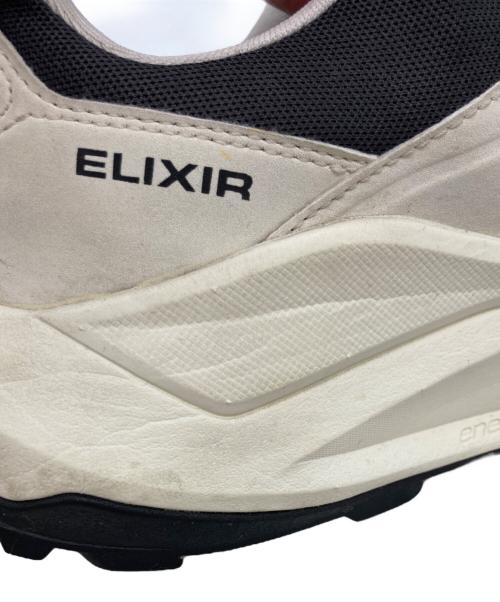 SALOMON（サロモン）SALOMON (サロモン) ELIXIR GORE-TEX ブラック×ホワイト サイズ:	SIZE 26.5cmの古着・服飾アイテム